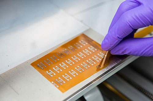 thin film produced in Clean Energy Testbeds